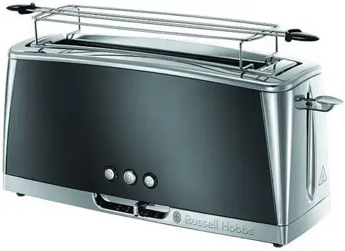 Prajitor paine Russell Hobbs 23251-56 Luna, 1420W, 6 nivele, 2 felii (Gri/Inox)