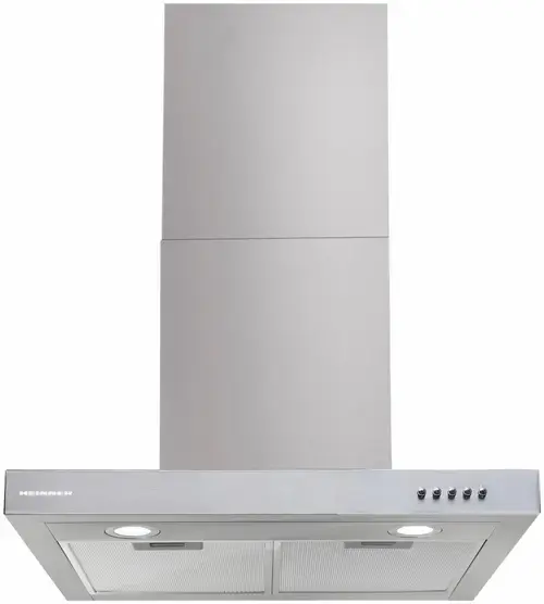 Hota Decorativa Heinner HDCH-360TSS, Putere 65 W, 1 motor, 3 Trepte (Argintiu)