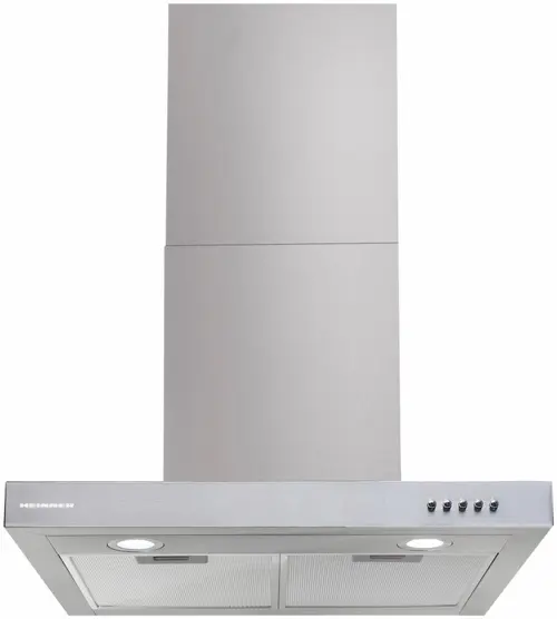 Hota Decorativa Heinner HDCH-360TSS, Putere 65 W, 1 motor, 3 Trepte (Argintiu)