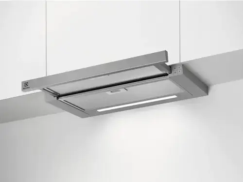 Hota incorporabila telescopica Electrolux LFP416X, 440 mc/h, 60 cm (Argintiu)