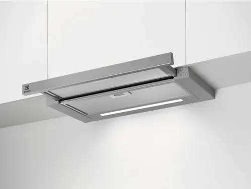 Hota incorporabila telescopica Electrolux LFP416X, 440 mc/h, 60 cm (Argintiu)