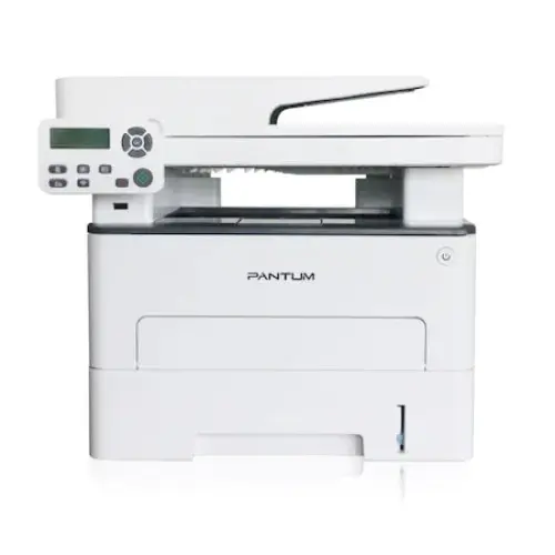 Imprimanta Multifunctionala Laser Pantum M7100DN, A4, 33 ppm, Monocrom, ADF, Retea, USB (Alb)