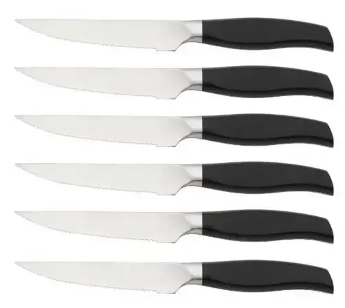 Set cutite Zokura Z1035, 7 piese (Negru)