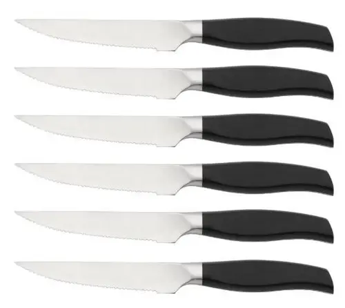 Set cutite Zokura Z1035, 7 piese (Negru)