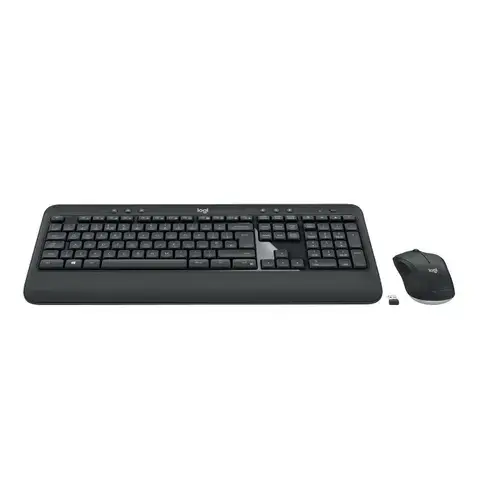 Set Tastatura si Mouse Wireless Logitech MK540 ADVANCED, Bluetooth, Layout UK (Negru)