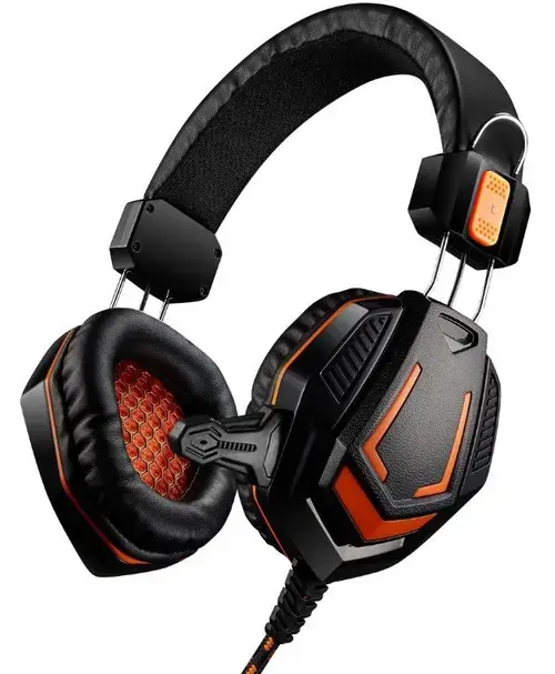 Casti Gaming Canyon CND-SGHS3 (Negru/Portocaliu)