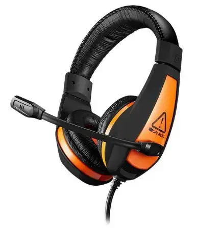Casti Gaming CANYON Star Raider CND-SGHS1A, Multiplatforma (Negru/Portocaliu)