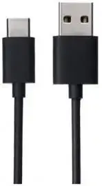 Cablu de date Xiaomi SJV4109GL, Type-C, 1m (Negru)