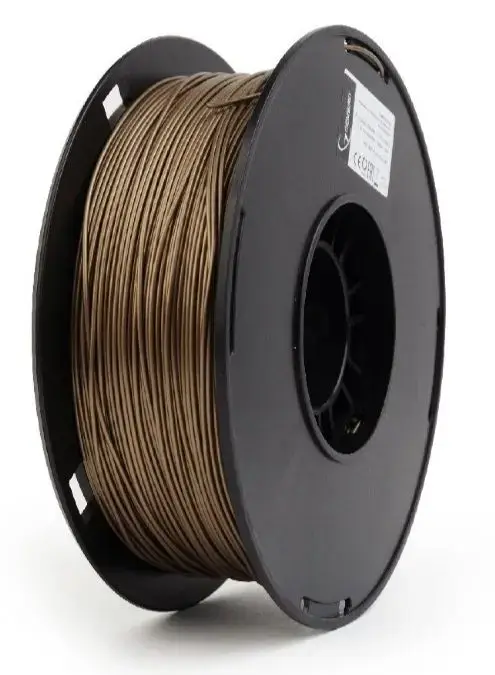 Printer Filament Gembird 3DP-PLA+1.75-02-GL, PLA+ (Auriu metal)