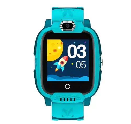 Smartwatch Canyon Kids Jondy KW-44, Ecran IPS 1.4inch, Bluetooth, Camera 0.3MP, GPS, 4G, Waterproof IP67 (Verde)