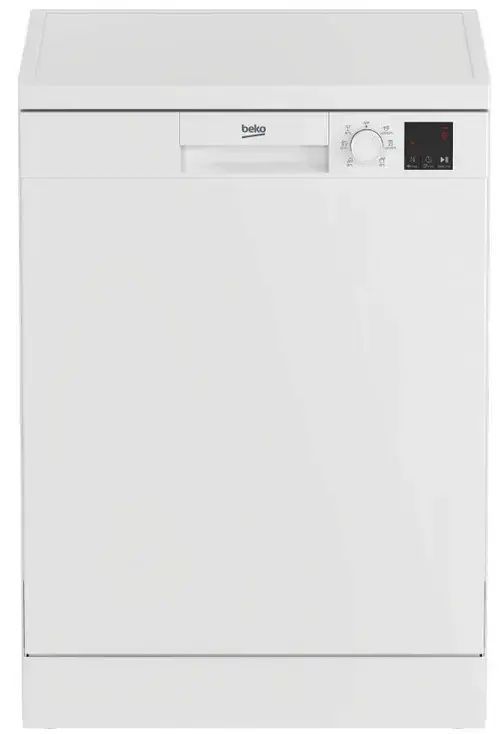 Masina de spalat vase Beko DVN06430W, 14 Seturi, 6 Programe, Automatic Door Opening, AutoGlassShield, Clasa D, 60 cm (Alb)