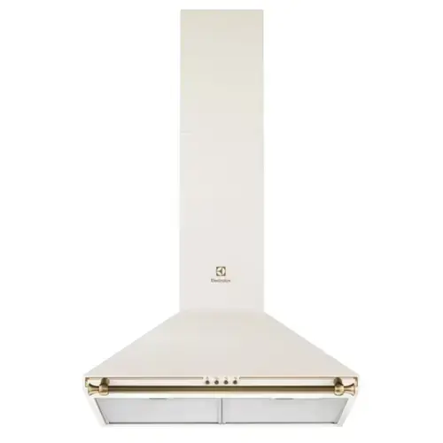 Hota incorporabila decorativa Electrolux EFC226V, Putere de absortie 420 m3/h, 1 motor, 60 cm (Alb)