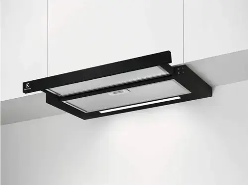 Hota incorporabila telescopica Electrolux LFP616K, 600 mc/h, 60 cm, Clasa A (Negru)