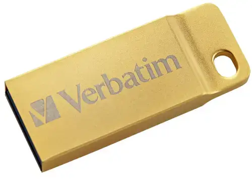 Stick USB Verbatim Metal Executive, 32GB, USB 3.0 (Auriu)