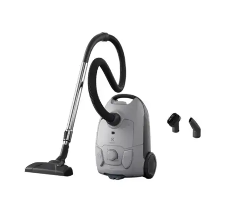 Aspirator cu sac Electrolux Seria 300 EB31C1UG, 750 W, 3 L, Filtru HEPA, Maner ergonomic (Gri)