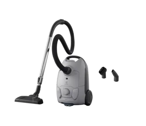 Aspirator cu sac Electrolux Seria 300 EB31C1UG, 750 W, 3 L, Filtru HEPA, Maner ergonomic (Gri)