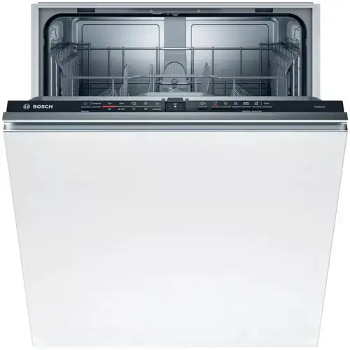 Masina de spalat vase incorporabila Bosch SMV2ITX18E, 12 seturi, 5 programe, Home Connect, ExtraDry, Easy Start, Clasa E, 60 cm (Alb)