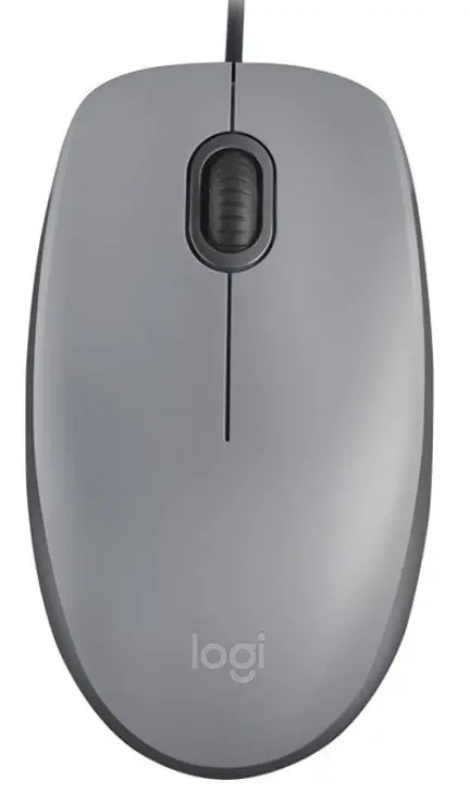 Mouse Logitech M110 Silent, 1000 DPI, Optic (Gri)