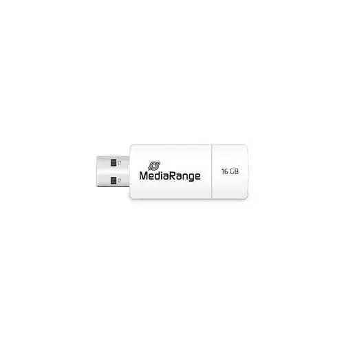 Stick USB MediaRange MR972, 16GB, USB 2.0 (Argintiu)