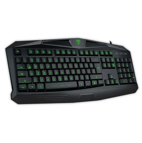 Tastatura Gaming T-DAGGER T-TGK103 Minesweeping, LED Verde (Negru)
