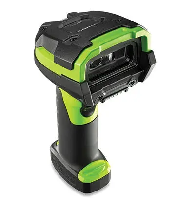 Cititor coduri de bare Zebra LI3608-ER, 1D (Negru/Verde)
