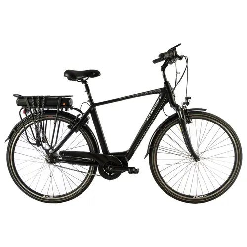 Bicicleta Electrica Corwin 28329, roti 28inch, L, Viteza maxima 25 km/h, Putere motor 250 W (Negru)