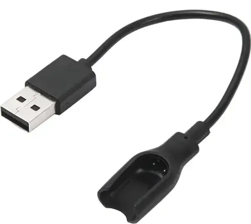 Cablu de incarcare pentru Xiaomi Mi Band 2 (Negru)