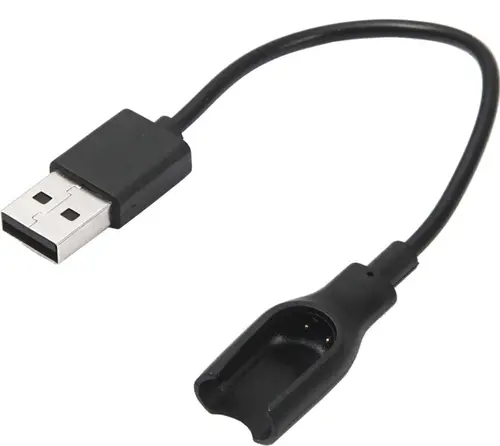 Cablu de incarcare pentru Xiaomi Mi Band 2 (Negru)