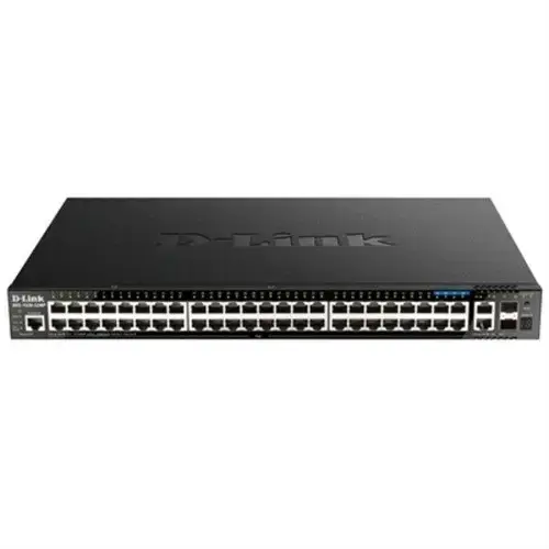 Switch D-Link DGS-1520-52MP, 44 Porturi, Gigabit (Negru)