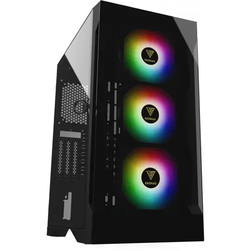 Carcasa Gamdias Talos E2 Elite, Mid Tower, Tempered glass (Negru)