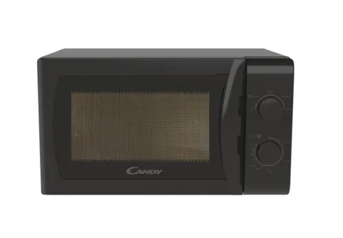 Cuptor cu microunde Candy Idea CMW20SMB, 700 W, 20 L, Panou control mecanic (Negru)