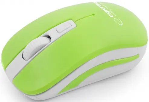 Mouse Wireless ESPERANZA EM126WG Uranus (Verde/Alb)