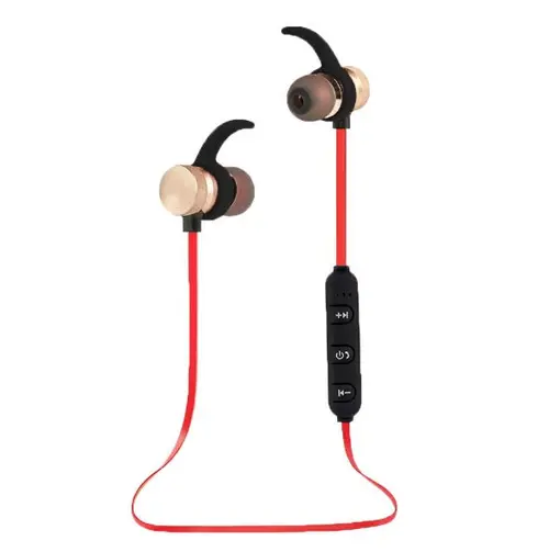 Casti Bluetooth Esperanza EH186, Microfon (Negru/Rosu)