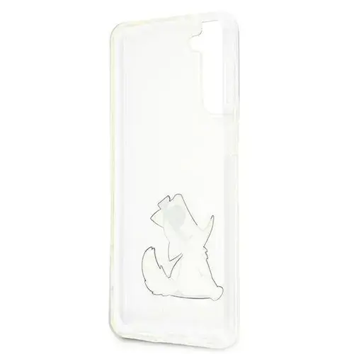 Husa de protectie Karl Lagerfeld Choupette Fun pentru Samsung Galaxy S21 Plus 5G (Transparent)