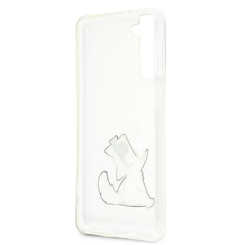 Husa de protectie Karl Lagerfeld Choupette Fun pentru Samsung Galaxy S21 Plus 5G (Transparent)