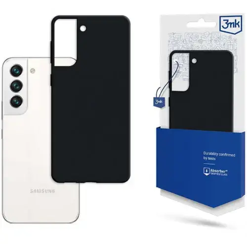 Husa Protectie Spate 3MK Matt pentru Samsung Galaxy S23 S911 (Negru)