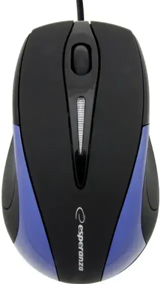 Mouse ESPERANZA EM102B (Negru/Albastru)