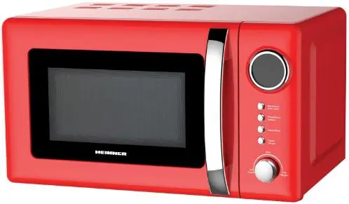 Cuptor cu microunde Heinner HMW-20GRD, 700 W, 20 L (Rosu)