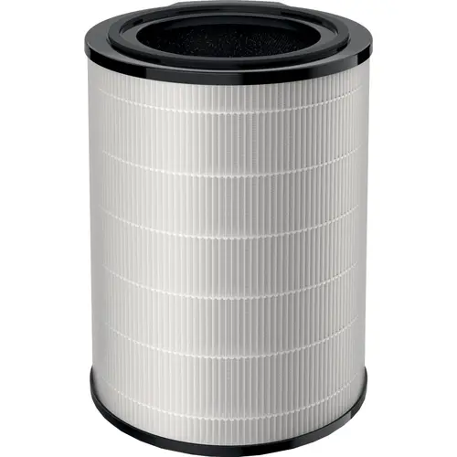 Filtru Nano Protect FY3430/30, HEPA si cu carbon activ integrat capteaza eﬁcient particulele periculoase, mici, de pana la 0,003 um, inclusiv PM2,5, alergenii, bacteriile si virusurile
