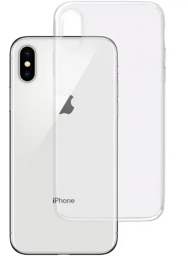 Husa Protectie Spate 3MK Clear pentru Apple iPhone XS / X (Transparent)