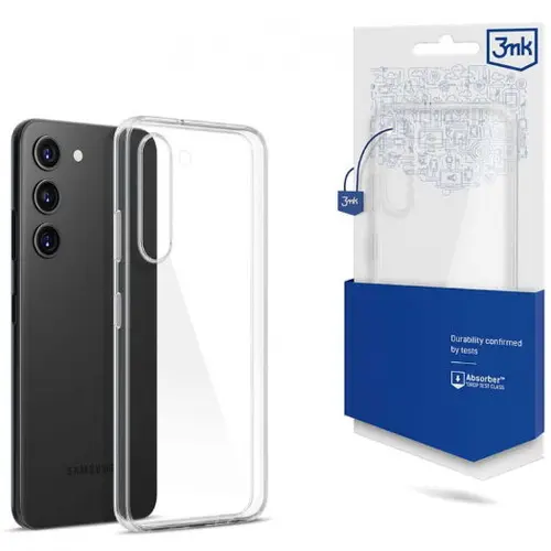 Husa Protectie Spate 3MK 5903108499996 pentru Samsung Galaxy S23+ S916 (Transparent)