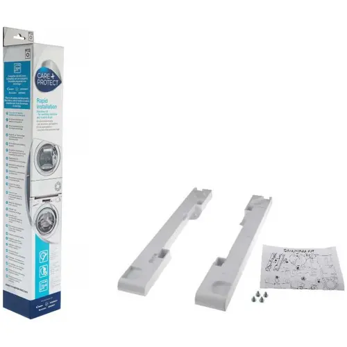 Kit de suprapunere pentru masina de spalat si uscator Candy WSK1101/1 STD FM, 47-60 cm (Alb)