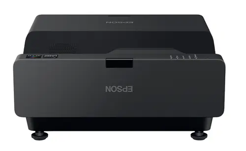 Videoproiector Epson PowerLite 775F, Full HD (1920 x 1080), VGA, HDMI, Wireless, 4100 lumeni, Difuzor 16W, Ultra short throw (Negru)