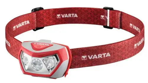 Lanterna de cap LED Varta H20 Pro Sports (Rosu)