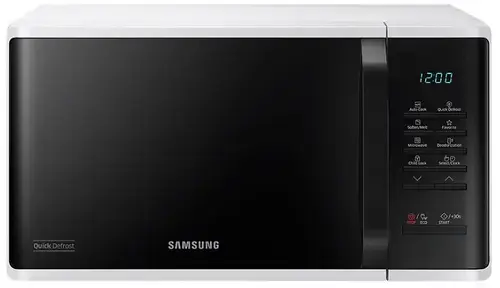 Cuptor cu microunde Samsung MS23K3513AW, 23 l, 800 W, Touch control (Alb/Negru)