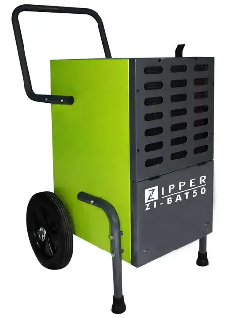 Dezumidificator Zipper ZI-BAT50, 5 L, 820 W, 350 m³/h (Negru/Verde)