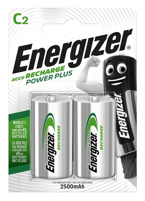 Acumulatori Energizer Power Plus C, 2500 mAh, 2 buc/set