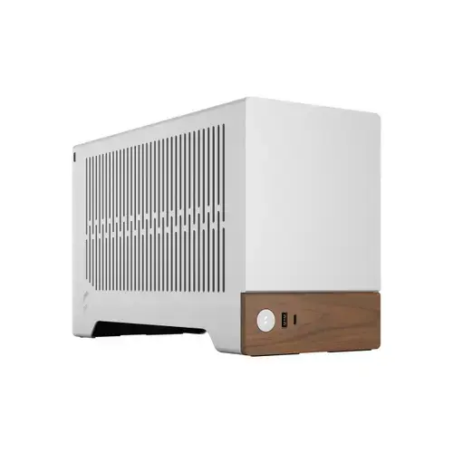 Carcasa Fractal Design Terra Silver FD-C-TER1N-02, ITX, aluminiu, SFF (Alb)