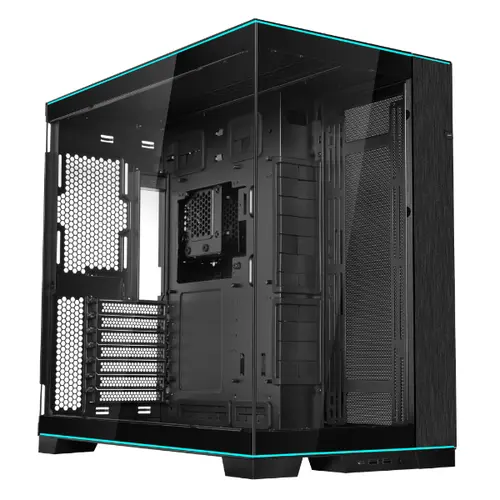 Carcasa Lian Li O11D EVO RGB, iluminare ARGB, Middle Tower, fara sursa, ATX (Negru)
