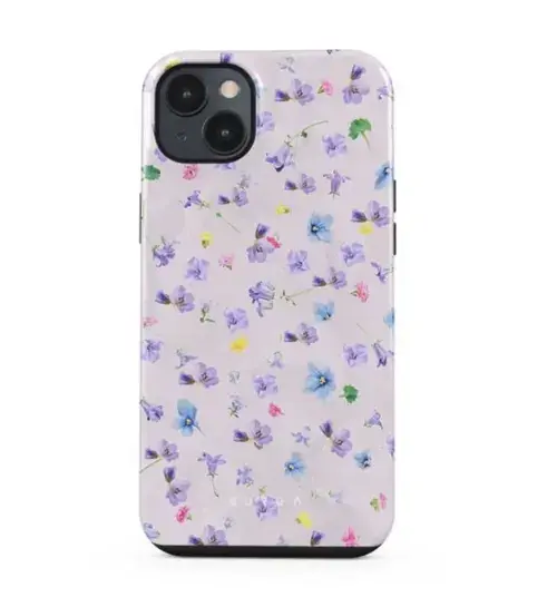 Protectie Spate Burga Dual Layer Wildflower pentru Apple iPhone 14 Plus (Multicolor)